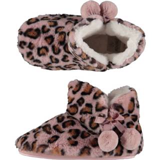 👉 Hoge pantoffel roze vrouwen Dames Pantoffels/sloffen Luipaard Print Oud Maat 37-38 - Sloffen Volwassenen 8720576661802