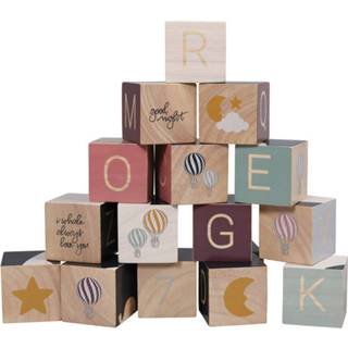 👉 Houten blok Filibabba Blokken Speelgoed - Wooden Blocks One Size 5712804007554
