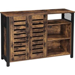 Dressoir hout Parya Home - Verstelbare Planken Industrieel 8720618194886