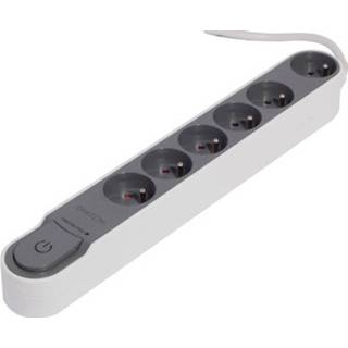 👉 Grijs Universeel Tcd 6voudaarde 15m Schakel Donker 5411478496144