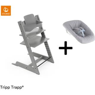 👉 Trap grijs active Stokke® Tripp Trapp® Compleet + Newborn Set™ - Storm Grey 2500001509734