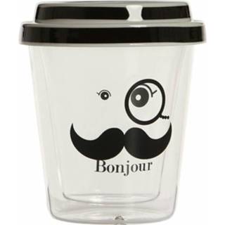 👉 Koffiemok borosilicaatglas Biggdesign - Mok Theeglas Dubbelwandig Glas Hittebehoud 350 Ml 8680025056583
