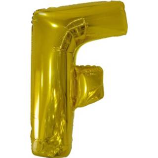 👉 Folie goud Amscan Letterballon F 86 Cm 194099034920