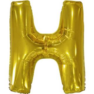 👉 Folie goud Amscan Letterballon H 86 Cm 194099034944