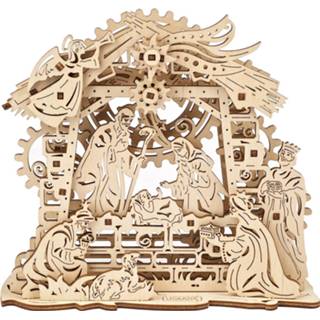 👉 Kerststal houten Ugears Modelbouw - 4820184121157