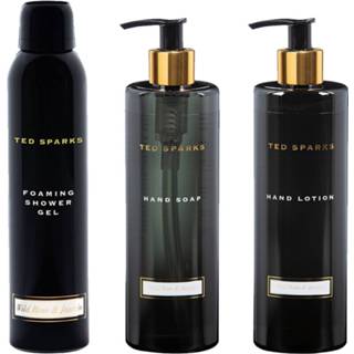 👉 Handzeep rose Ted Sparks - Foaming Doucheschuim, & Handlotion Wild Jasmin 3 Stuks 8719002194571