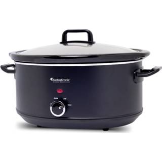 👉 Slowcooker Color-Zwart TurboTronic SC6P – 6.5 Liter 4260563035383