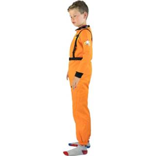 👉 Kinderkostuum oranje polyester Color-Oranje kinderen Bodysocks unisex astronaut mt 116-122 5060298049223