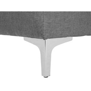 👉 Hoekbank grijs polyester One Size Color-Grijs Modulaire met slaapfunctie lichtgrijs linkszijdig ABERDEEN 4260624114187