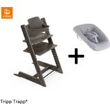 👉 Trap grijs active Stokke® Tripp Trapp® Compleet + Newborn Set™ - Hazy Grey 2500001509741