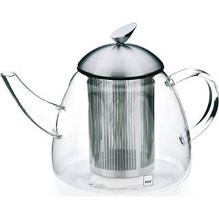 👉 Theepot glas One Size Color-Transparant transparant Kela Keuken Aurora 1,3 liter 2-delig 4025457169403