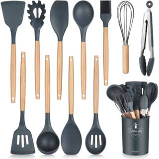 👉 Siliconen meerdelig meerkleurig Royalty line Igoods Keukengerei Sets Siliconen, 12-Delig Kookgerei 8720598490909