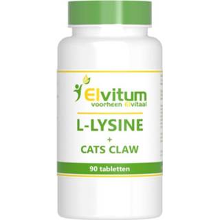 👉 L-Lysine cats claw tabletten 8718421580606