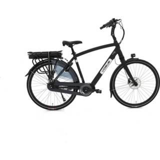 👉 Elektrische fiets zwart active mannen Vogue Infinity M300 Heren 53cm 468 Watt Mat 8717853993589