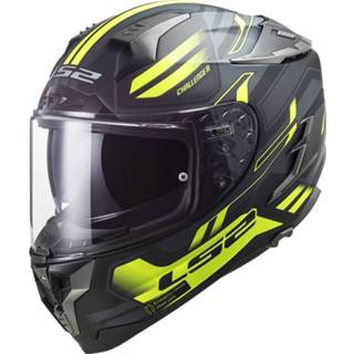 👉 Geel 2XL active LS2 Ff327 Challenger Spin M.Cobalt H-V Yellow 6923221109953