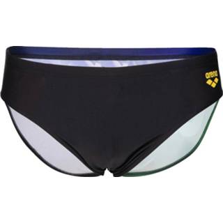 Zwem broek 10 mannen grijs zwart Arena - Swim Briefs Placement Zwembroek maat 10, zwart/grijs 3468336725108