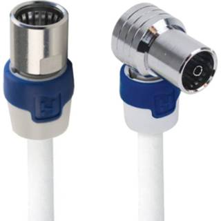 👉 Coax antennekabel active Hirschmann 4G - F-connector IEC Haaks (m) 1,5 meter 7439622315392