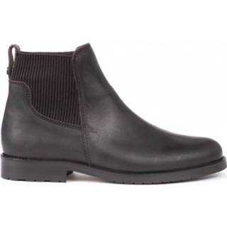 👉 Hoge schoen 42 vrouwen zwart bruin suede Le Chameau - Women's Jameson Chelsea Femme schoenen maat 42, bruin/zwart
