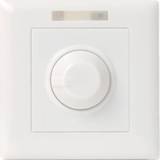 👉 Afstandsbediening wit Led Dimmer - Rinzu Dimmy Opbouw 0-10v 800w Enkel Knop Incl. Afdekraam 6094140082044