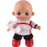 👉 Schmink baby's Falca Voetbal Babypop Met Engeland 20 Cm 8434597000709