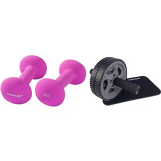 👉 Fitness set Tunturi - Dumbbells 2 X 3,0 Kg Trainingswiel 8720679639708
