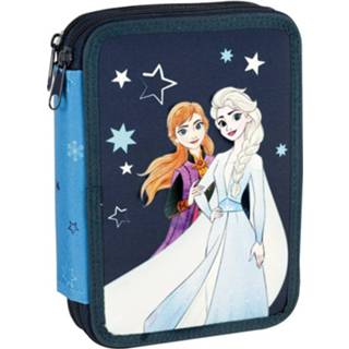 👉 Etui blauw polyester Disney Frozen 2 Junior 18 Cm 27-delig 4043946299325