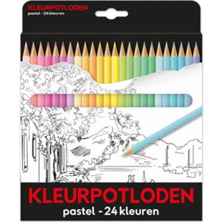 👉 Potlood pastel hout Verhaak Potloden 2 Mm Junior 24 Stuks 8713261332101