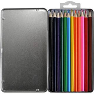 👉 Hout Soho Kleurpotlodenset Trend Junior 17 Cm 12 Stuks 8713261774857