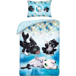 👉 Dekbedovertrek katoen baby's How To Train Your Dragon Baby Speeltijd - 100 X 135 Cm 5902729047685
