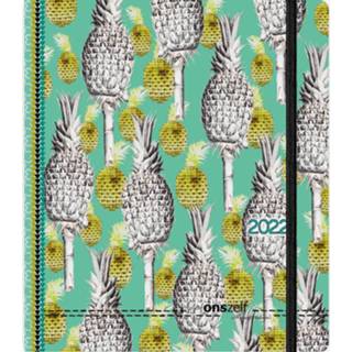 👉 Agenda groen Comello 2022 Studio Onszelf Ananas 16 X 20 Cm 8716467672217