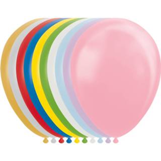 👉 Ballon parel Wefiesta Ballonnen Metallic/parel 30 Cm Latex 10 Stuks 5712735016885