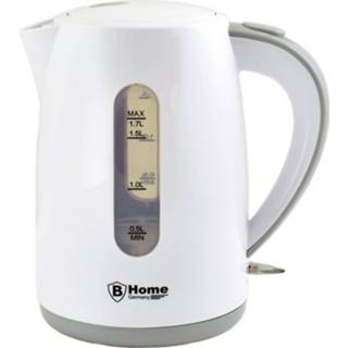 Waterkoker witte kunststof 1,7 Liter 2000 Watt 21 Cm - Waterkokers 8720276283663