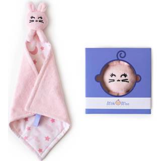 👉 Knuffeldoek baby's Milk&moo Baby Konijn Knuffeldoekje - Knuffel 8682835420585