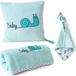 👉 Babydeken blauw baby's jongens Milk&moo Babyslak Baby Dekentje - Inclusief Babykussen En Knuffeldoekje Jongen 8682835420868