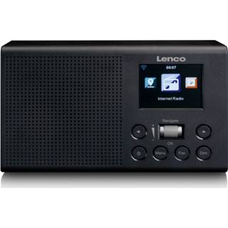 👉 Draagbare radio zwart Internet Fm Met App Control Lenco Dir-60bk 8711902043072