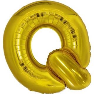 👉 Folie goud Amscan Letterballon Q 86 Cm 194099035033