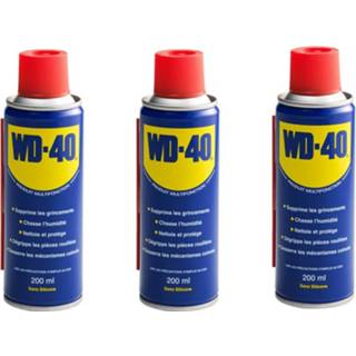 👉 Multispray Wd-40 Van 600 Ml - Wd 40 Spuitbus 3 Stuks 200 Inhoud 200ml Spray Kopen 5216959486245