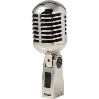 👉 Retro microfoon chroom Alecto Udm-60 8712412572212
