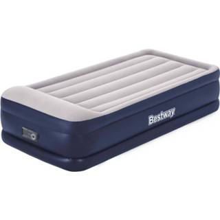 👉 Luchtbed blauw grijs Bestway Tritech 1-persoons 191x97x46 Cm En 6942138985696