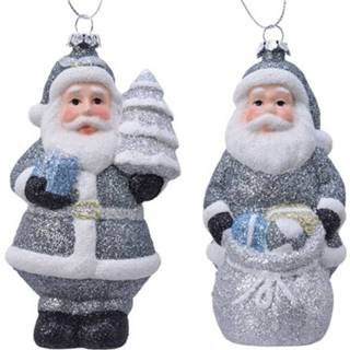 👉 Ornament blauw Plc Kerstman A2 8720093088410