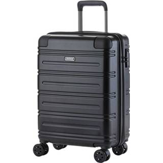 👉 Zwart Travelz Impact Handbagagekoffer 55cm - Handbagage Tsa-slot Dubbele Wielen 8717253570526