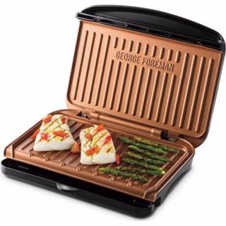 👉 Grill medium George Foreman Contactgrill Fit 25811-56 (Koper) 5038061112276