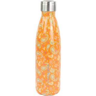 👉 Thermosfles oranje Yoko Design Van 500 Ml Met Kasjmierpatroon 3411800018473