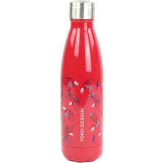 👉 Thermosfles Yoko Design 500 Ml Primavera Frambozenpatroon 3411800018480