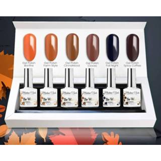 👉 Modena Nails Uv/led Gellak Set 6 Kleuren - Be Warm 25 8720604345384