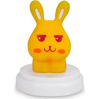 👉 Nachtlamp blauw Led Nachtlampje Alecto Funny Bunny 8712412581009