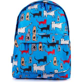 Rugzak blauw Biggdesign Cats - Rugtas Schooltas 43cm 8681126423823