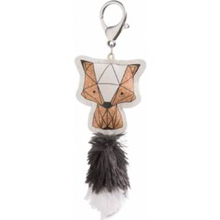 👉 Sleutelhanger bruin zwart kunstleer Nici Wasbeer Junior 12 Cm Bruin/zwart 4012390455878