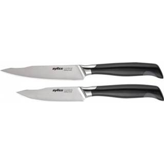 👉 Zwart RVS zilver Zyliss Schilmessenset Control Zilver/zwart 2-delig 5011268864247