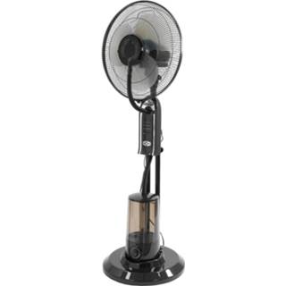 👉 Staande ventilator kunststof metaal Ml-design 75w, 125 × Ø 40 Cm, Met Verstuiver En Afstandsbediening, Gemaakt Van Kunststof/metaal 4064649015258